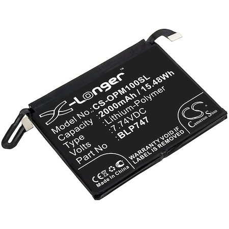 Bsc Preferred Oppo PCLM10 Reno ACE Mobile Phone Replacement Battery CS-OPM100SL